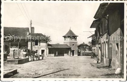 Tannay Nyon Place de l'Horloge