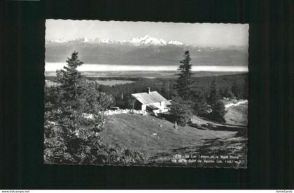 Vaulion [Stempelabschlag] Lac Leman Mont Blanc Dent Vaulion