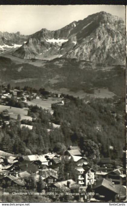 Villars Chesieres Muveran x 1960