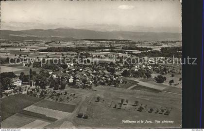 Vullierens et le Jura vue aerienne