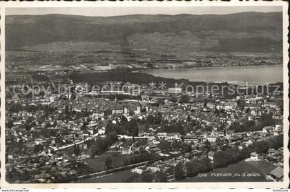 Yverdon VD Vu d avion