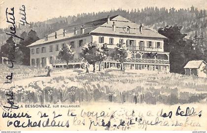 Suisse - BALLAIGUES (VD) La Bessonnaz - Illustration - Ed. inconnu