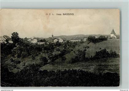 1269 Bassins 1927 Gebrauchsspuren Vue generale AK - 10137163