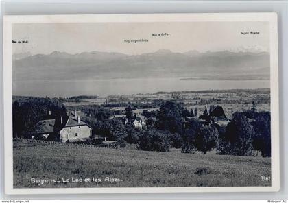1268 Begnins - Begnins Le Lac Et Les Alpes Waadt - 50680330