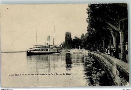 1807 Blonay - Haute Savoie 17 Evian les Bains le Quai Baron de Blonay - 10389883