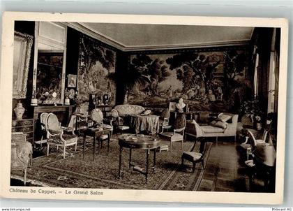 1296 Coppet Gebrauchsspuren Schloss Chateau de Coppet Le Grand Salon - 38221001