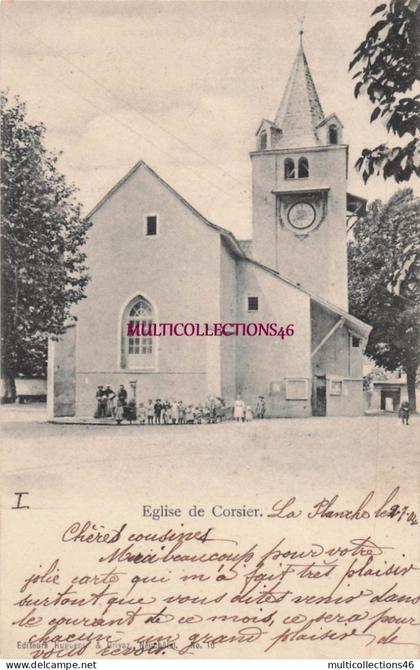 040526E - SUISSE SWITZERLAND SVIZZERA - Eglise de CORSIER