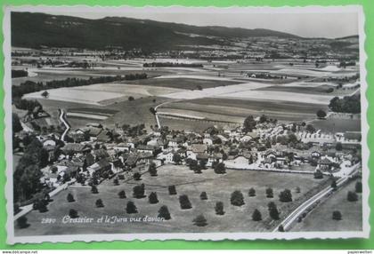 Crassier (VD) - et le Jura vus d'avion / Flugaufnahme