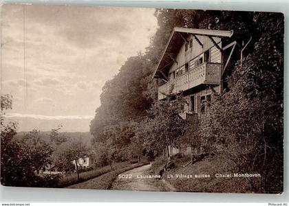 1000 Lausanne Losanna Gebrauchsspuren Pension Chalet Montbovon - 39980261