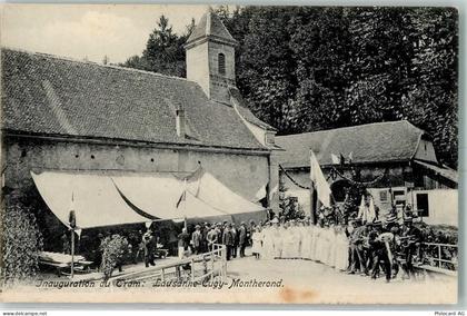 1000 Lausanne Losanna - Inauguration du Tram Lausanne - Cugy - Montheron... - 13173332