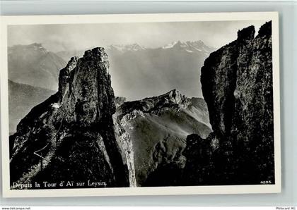 1854 Leysin - Depuis la Tour dAi sur Leysin - 11056317