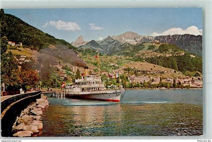 1095 Lutry - Montreux baie de Clarens Lac Leman - 10391616