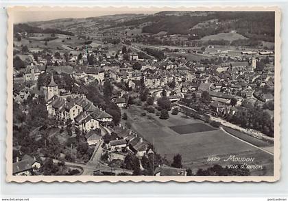 Suisse - Moudon (VD) Vue d'avion - Ed. Baudraz 8429