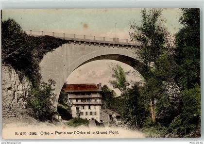 1350 Orbe 1912 - Große Brücke - 10596651