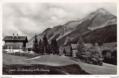 Suisse - ORMONT-DESSOUS (VD) La Comballaz et Pic Chaussy - Ed. E. Dufresne, Bazar-Épicerie à La Comballaz 10940