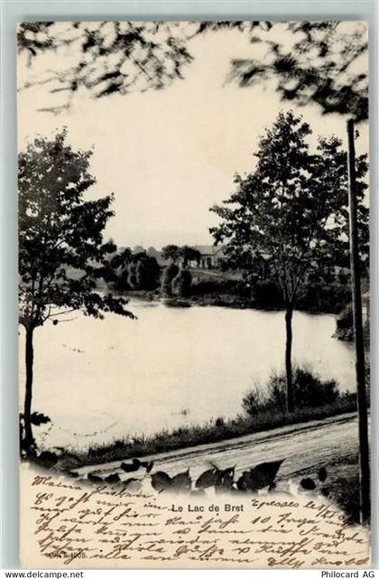 1070 Puidoux 1904 Gebrauchsspuren Lac de Bret - 10583137