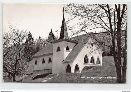 Suisse - SAINT CERGUE (VD) Eglise catholique - Ed. C. Sartori 3355