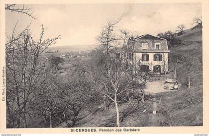 Suisse - SAINT CERGUE (VD) Pension des Cerisiers - Ed. Vial