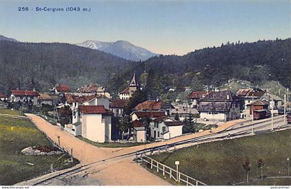 Suisse - SAINT CERGUE (VD) Vue générale - Ed. S.G. 256