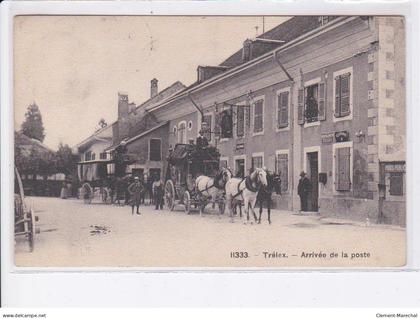 SUISSE: VAUD: TRELEX: arrivée de la poste - très bon état