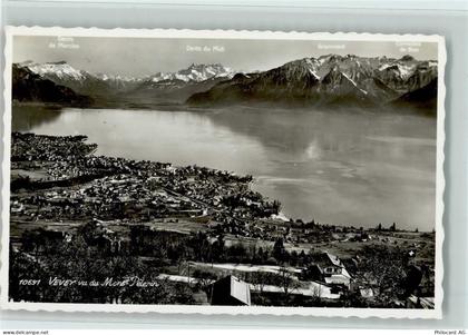 1800 Vevey - Vevey vu du Mont Pelenin - 10156805