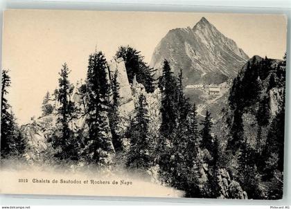 1820 Veytaux - Chalets de Sautodoz Rochers de Naye - 10589512