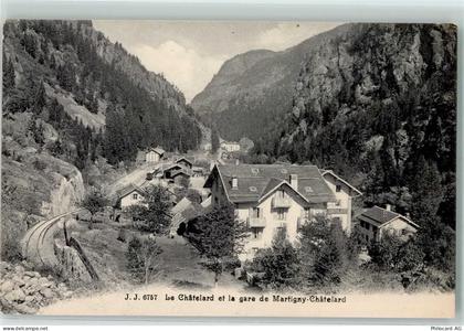 1925 Le Châtelard VS - Le Chatelard et la gare de Martigny-Chartelard - 13145916