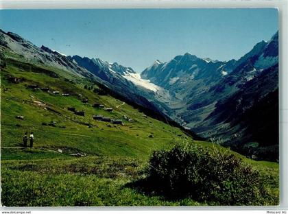 3918 Wiler Lötschen 1979 - Arbegge mit Lötschenlücke und Schinhorn - 10390743