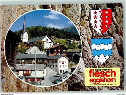 3984 Fieschertal - Wappen - 40161166