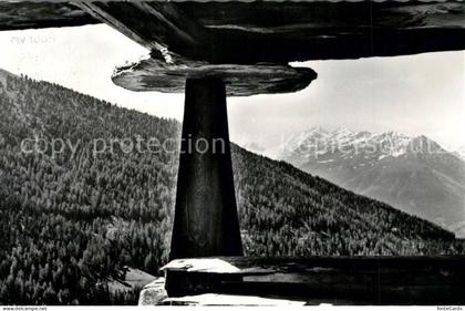 Anniviers Val d Anniviers Grimentz VS Landschaftspanorama Alpen