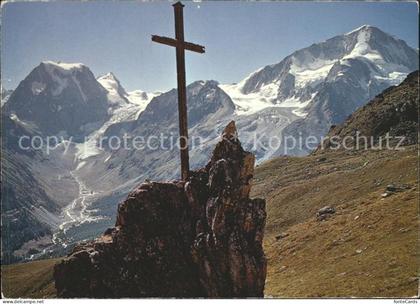 Arolla VS La Croix de Praz Gras Mont Collon Pigne d Arolla
