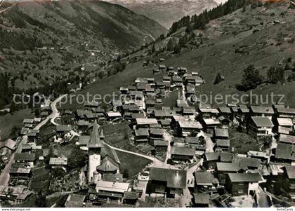 Ayer Sierre Fliegeraufnahme