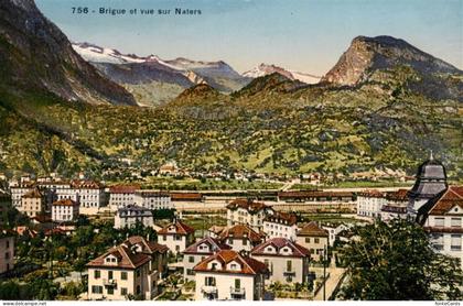 Brigue Brig VS Vue panoramique sur Naters