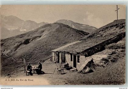 Cantine Sur Coux - Männer beim Picknick Gipfelkreuz - 10611091