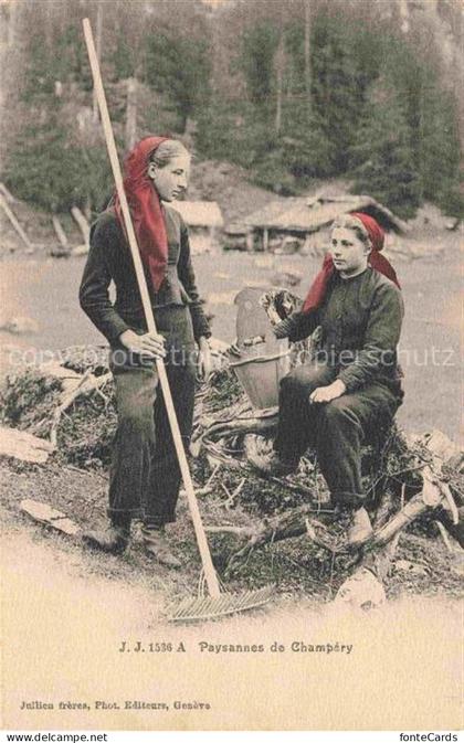 Champery VS Paysannes de Champery