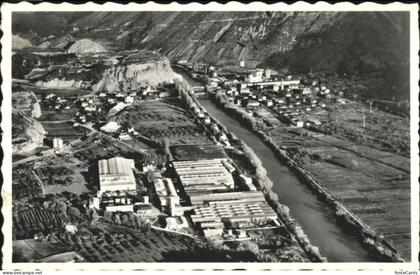 Chippis Fliegeraufnahme