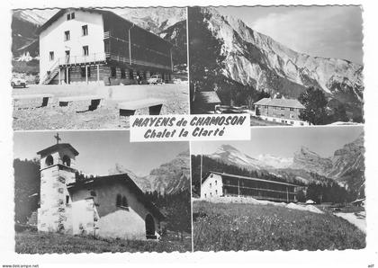 CPSM MAYENS DE CHAMOSON, CHALET LA CLARTE, SUISSE