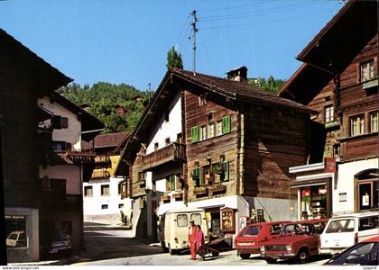 CPSM Vex Ch Valais La Place Du Village