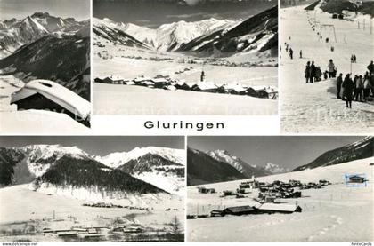 Gluringen Skilift Winterpanorama
