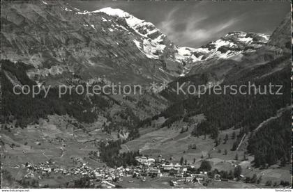 Leukerbad mit Balmhorn Gitzifurgge Ferden Rothorn Mayinghorn