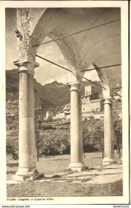Loeche-les-Bains Loeche Ville Kapelle x 1920