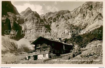 Loeche-les-Bains VS Paysage a Loeche les Bains et la Gemmi
