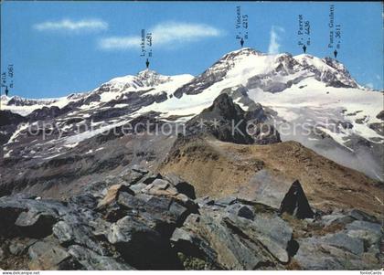 Monte Rosa Veduta dal Colle d Olen