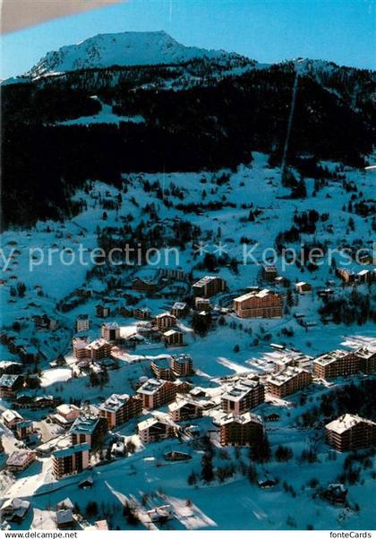Nendaz Station d hiver avec le Tracouet et Dent de Nendaz Alpes