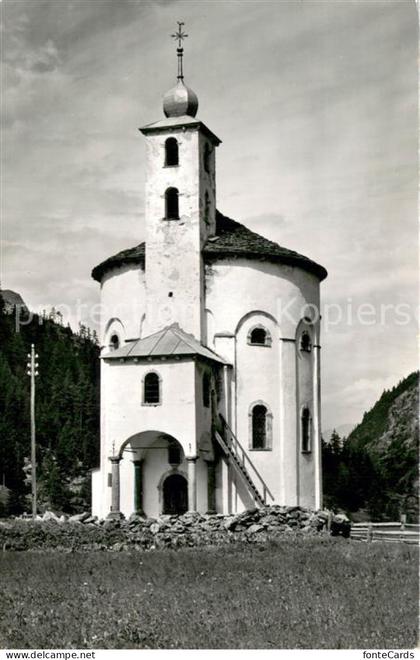 Saas Balen Alte Kirche