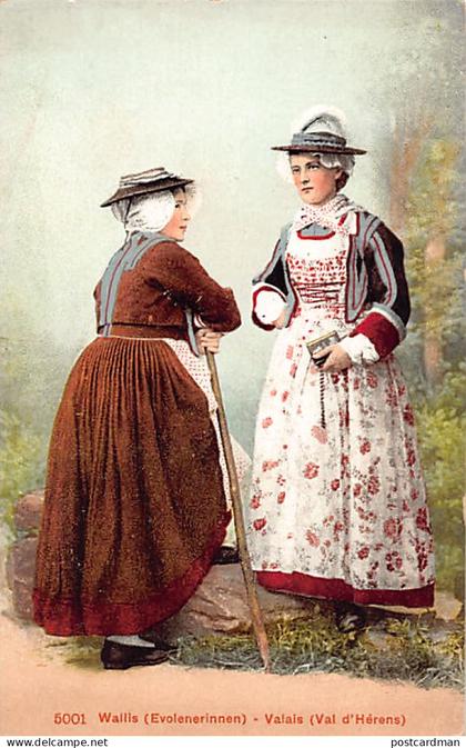 Schweiz - Wallis (Evolenerinnen) (VS) Valais (Val d'Hérens) - Verlag Photoglob 5001