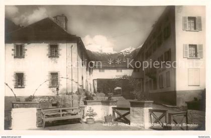 Simplon 2500m VS Hotel Berisal - Route du Simplon