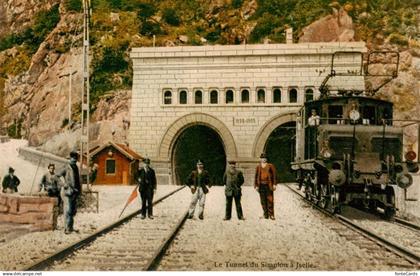 Simplon 2500m VS Le Tunnel du Simplon a Jselle