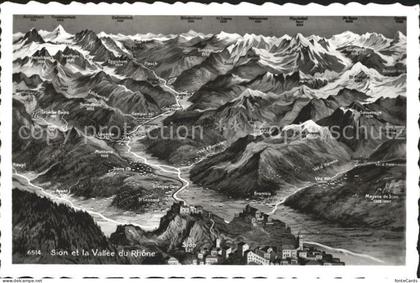 Sion VS et la Vallee du Rhone Alpes