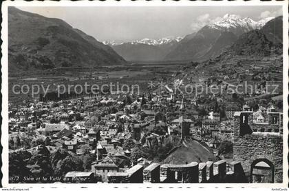 Sion VS Panorama Vallee du Rhone Alpes
